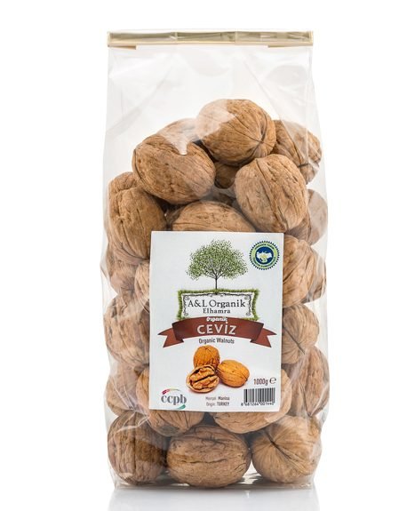 Organik Ceviz Glütensiz Kabuklu 1kg Niksat Tokat