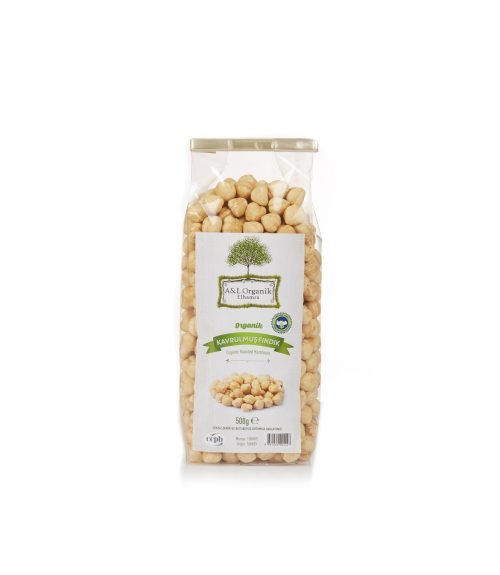 Organik  Kavrulmuş Fındık Glütensiz 500g Giresun