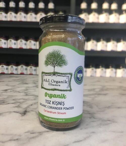 Organik Toz  Kişniş Glütensiz Vegan 50g Nevşehir