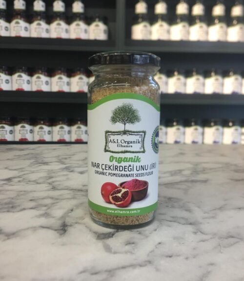 Organik Nar  Çekirdeği Unu(İri) Glütensiz Vegan 50g Türkiye